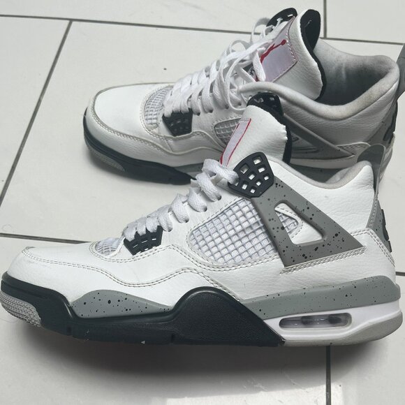 Nike Jordan 4 white cement - Picture 1 of 8
